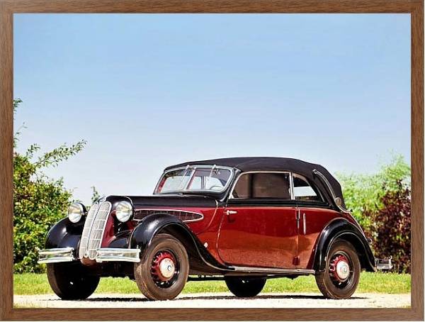 Постер BMW 326 Cabriolet by Gl?ser '1936–41 с типом исполнения На холсте в раме в багетной раме 1727.4310