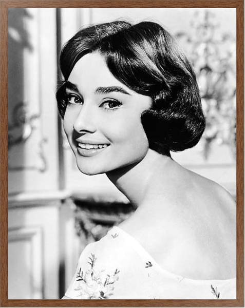 Постер Hepburn, Audrey (Funny Face) 2 с типом исполнения На холсте в раме в багетной раме 1727.4310