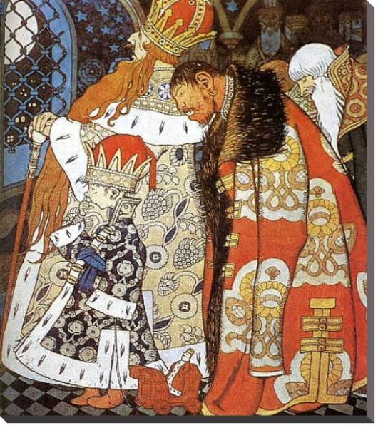 Постер Царь Горох с типом исполнения На холсте без рамы