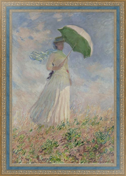 Постер Этюд на природе 2 с типом исполнения На холсте в раме в багетной раме 484.M48.685