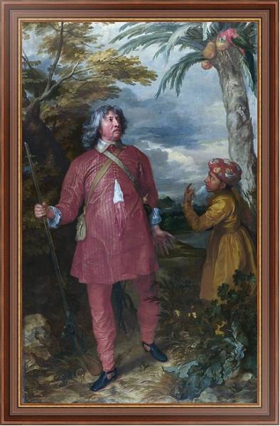 Постер Вильям Филдинг, 1-й граф Денбиг с типом исполнения На холсте в раме в багетной раме 35-M719P-83