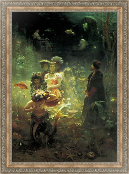 Постер Садко. 1876 с типом исполнения На холсте в раме в багетной раме 484.M48.310