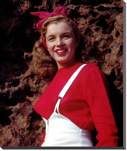 Постер Monroe, Marilyn 107 с типом исполнения На холсте без рамы