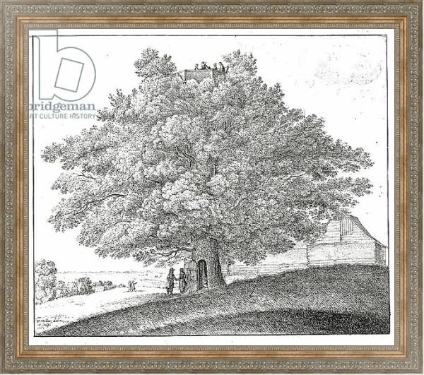 Постер Hollow Tree at Hampstead, 1663 с типом исполнения На холсте в раме в багетной раме 484.M48.310