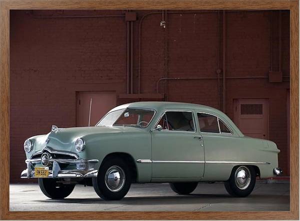 Постер Ford Custom Deluxe Tudor Sedan '1950 с типом исполнения На холсте в раме в багетной раме 1727.4310