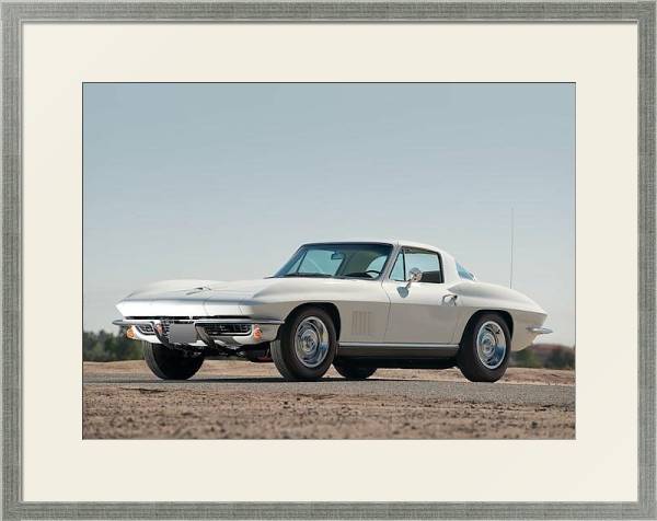 Постер Corvette Sting Ray (C2) '1967 с типом исполнения Под стеклом в багетной раме 1727.2510