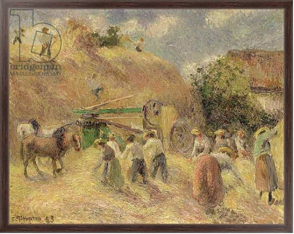 Постер The Harvest, 1883 с типом исполнения На холсте в раме в багетной раме 221-02