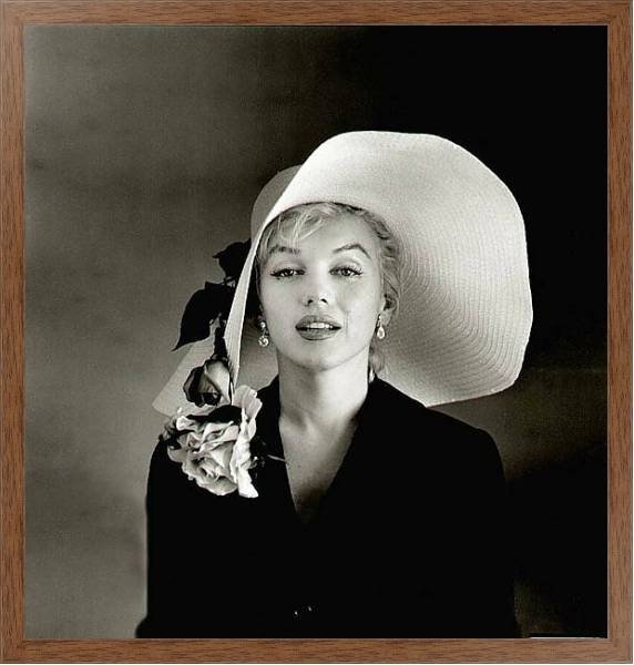 Постер Monroe, Marilyn 69 с типом исполнения На холсте в раме в багетной раме 1727.4310