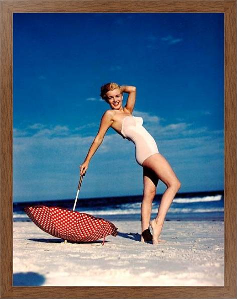 Постер Monroe, Marilyn 30 с типом исполнения На холсте в раме в багетной раме 1727.4310