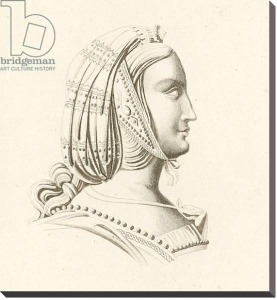 Постер Head Dress I, early 16th century с типом исполнения На холсте без рамы