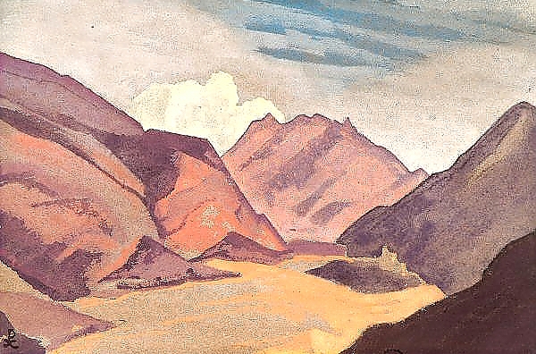 Постер Бальтистан. Граница с Ладахом. 1936 с типом исполнения На холсте без рамы