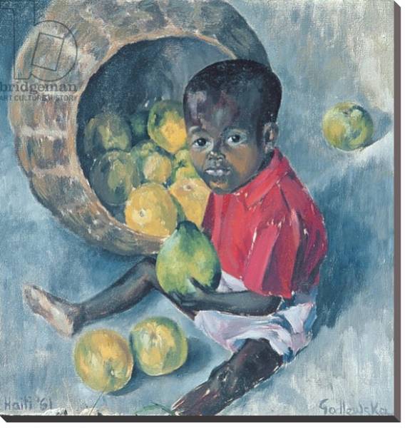 Постер Fito, Twin Son of Abel, Haiti, 1961 с типом исполнения На холсте без рамы