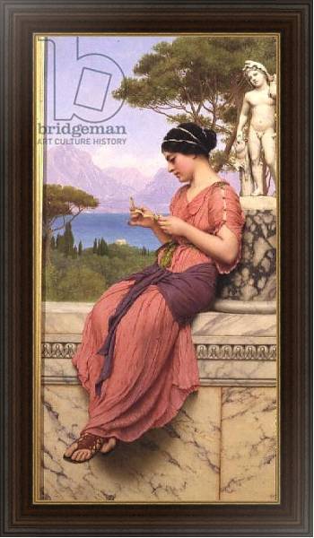 Постер Le Billet Doux, 1913 с типом исполнения На холсте в раме в багетной раме 1.023.151