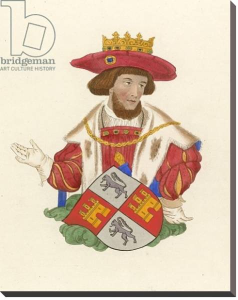 Постер King John of Portugal с типом исполнения На холсте без рамы