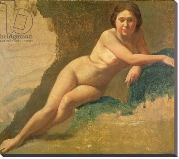 Постер Nude Study, c.1858-60 с типом исполнения На холсте без рамы