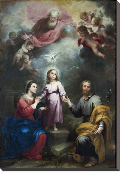 Постер Небесные и земные Троицы с типом исполнения На холсте без рамы