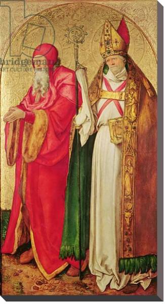 Постер Saint Simeon and Saint Lazarus, c.1503 с типом исполнения На холсте без рамы