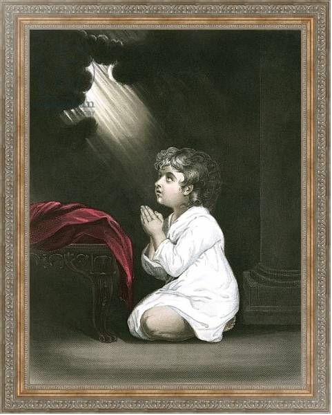 Постер Samuel as a boy с типом исполнения На холсте в раме в багетной раме 484.M48.310