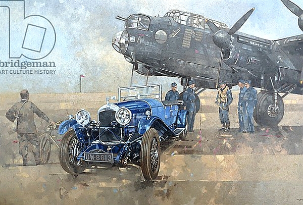 Постер Able Mable and the Blue Lagonda с типом исполнения На холсте без рамы