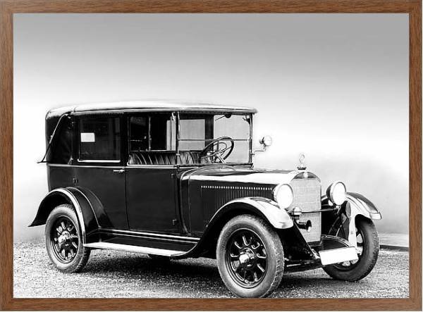 Постер Mercedes-Benz 8 38 HP Landaulet Taxi (W02) '1926–28 с типом исполнения На холсте в раме в багетной раме 1727.4310