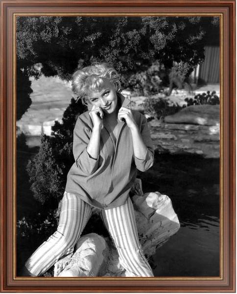 Постер Monroe, Marilyn 127 с типом исполнения На холсте в раме в багетной раме 35-M719P-83