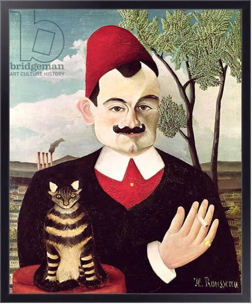 Постер Portrait of Pierre Loti c.1891 с типом исполнения На холсте в раме в багетной раме 221-01