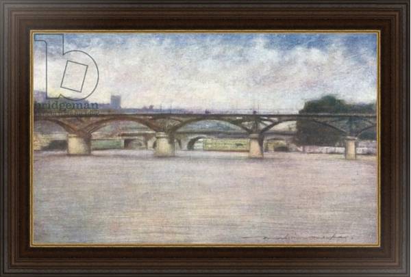 Постер The Pont des Arts 2 с типом исполнения На холсте в раме в багетной раме 1.023.151