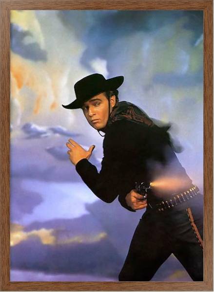 Постер Brando, Marlon (One-Eyed Jacks) с типом исполнения На холсте в раме в багетной раме 1727.4310