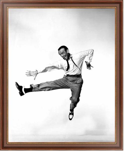 Постер Astaire, Fred 8 с типом исполнения На холсте в раме в багетной раме 35-M719P-83