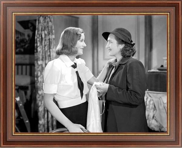 Постер Garbo, Greta (Ninotchka) 6 с типом исполнения На холсте в раме в багетной раме 35-M719P-83