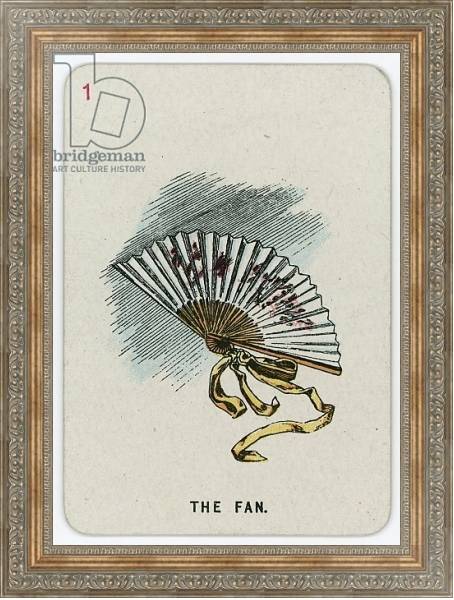 Постер The Fan с типом исполнения На холсте в раме в багетной раме 484.M48.310