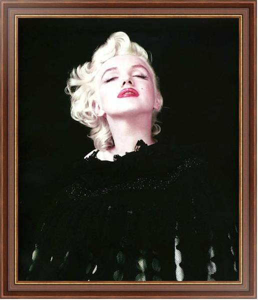 Постер Monroe, Marilyn 103 с типом исполнения На холсте в раме в багетной раме 35-M719P-83