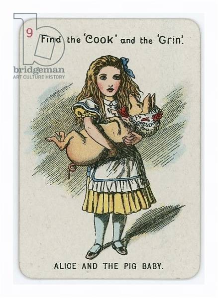 Постер Alice and the Pig Baby с типом исполнения На холсте в раме в багетной раме 221-03