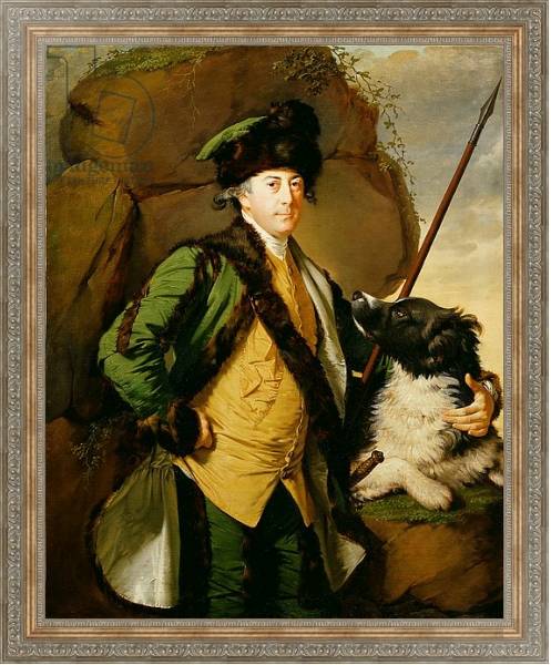 Постер Portrait of John Whetham of Kirklington, 1779-1780 с типом исполнения На холсте в раме в багетной раме 484.M48.310