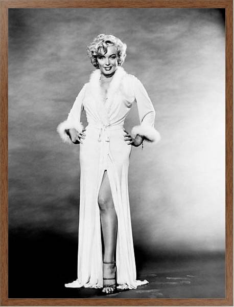 Постер Monroe, Marilyn (Niagara) с типом исполнения На холсте в раме в багетной раме 1727.4310