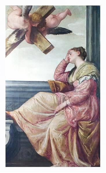 Постер Сон Святой Елены с типом исполнения На холсте в раме в багетной раме 221-03