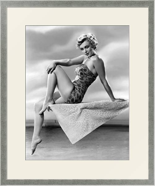Постер Monroe, Marilyn 84 с типом исполнения Под стеклом в багетной раме 1727.2510