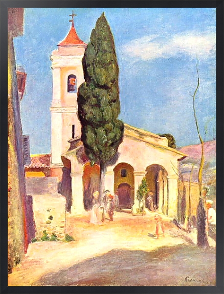 Постер Церковь в Кане с типом исполнения На холсте в раме в багетной раме 1727.8010