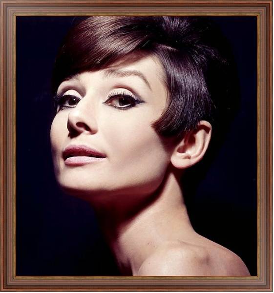 Постер Hepburn, Audrey (How To Steal A Million) 3 с типом исполнения На холсте в раме в багетной раме 35-M719P-83