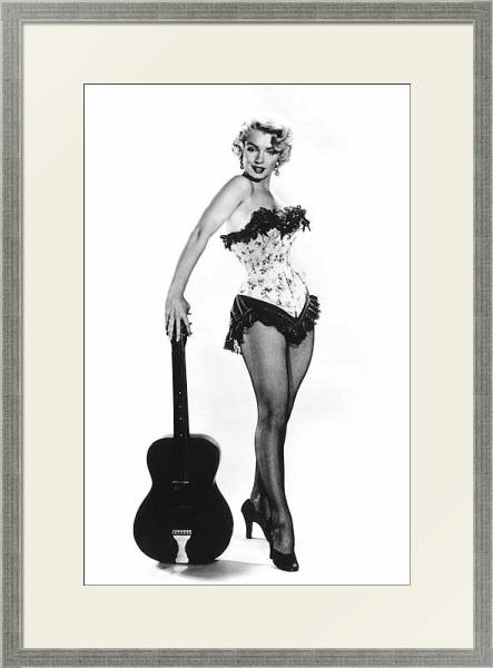 Постер Monroe, Marilyn 74 с типом исполнения Под стеклом в багетной раме 1727.2510