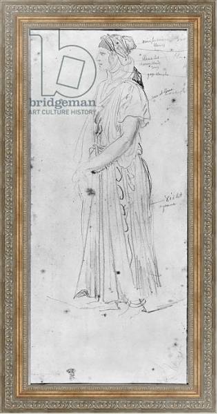 Постер Moorish woman 2 с типом исполнения На холсте в раме в багетной раме 484.M48.310