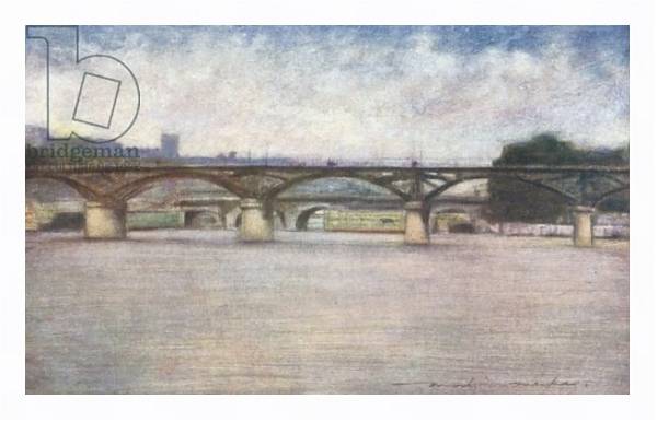 Постер The Pont des Arts 2 с типом исполнения На холсте в раме в багетной раме 221-03