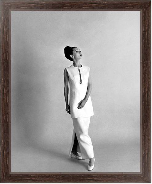 Постер Hepburn, Audrey 71 с типом исполнения На холсте в раме в багетной раме 221-02