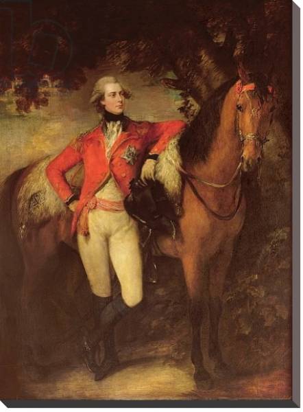 Постер George IV, as Prince of Wales, 1782 с типом исполнения На холсте без рамы