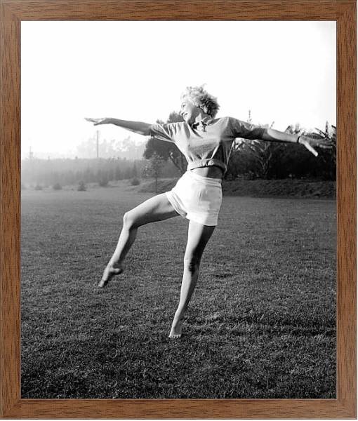 Постер Monroe, Marilyn 14 с типом исполнения На холсте в раме в багетной раме 1727.4310