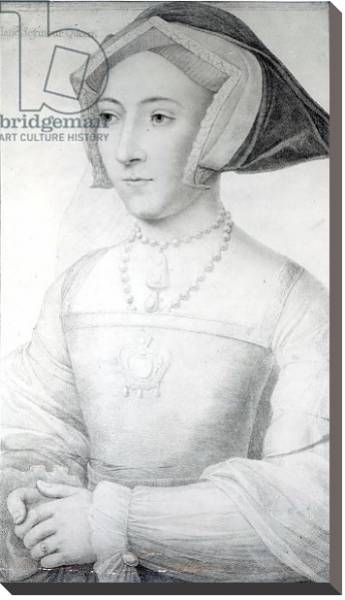 Постер Jane Seymour, c.1536 с типом исполнения На холсте без рамы