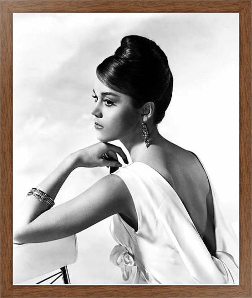 Постер Fonda, Jane 4 с типом исполнения На холсте в раме в багетной раме 1727.4310