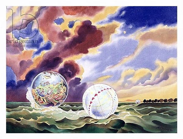 Постер Dream Worlds, 1983 с типом исполнения На холсте в раме в багетной раме 221-03