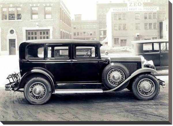 Постер Buick Model 47 4-door Sedan '1930 с типом исполнения На холсте без рамы