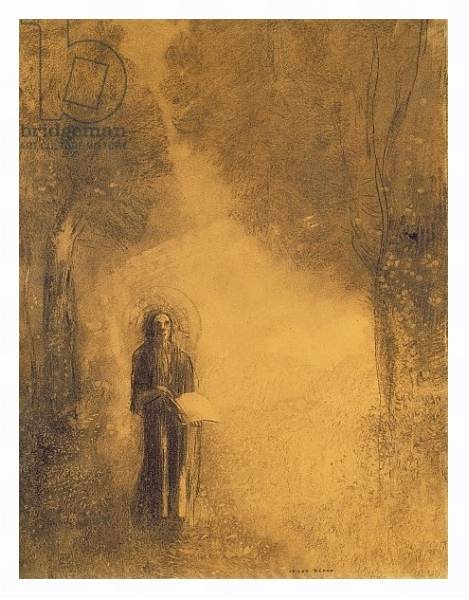 Постер The Walker, Study for 'The walking Buddha'), 1890-95 с типом исполнения На холсте в раме в багетной раме 221-03